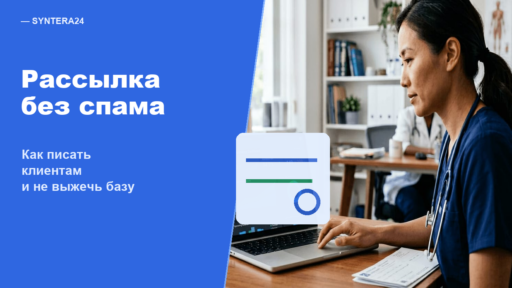 Как не превратить рассылку клиентам в спам — обложка Syntera24