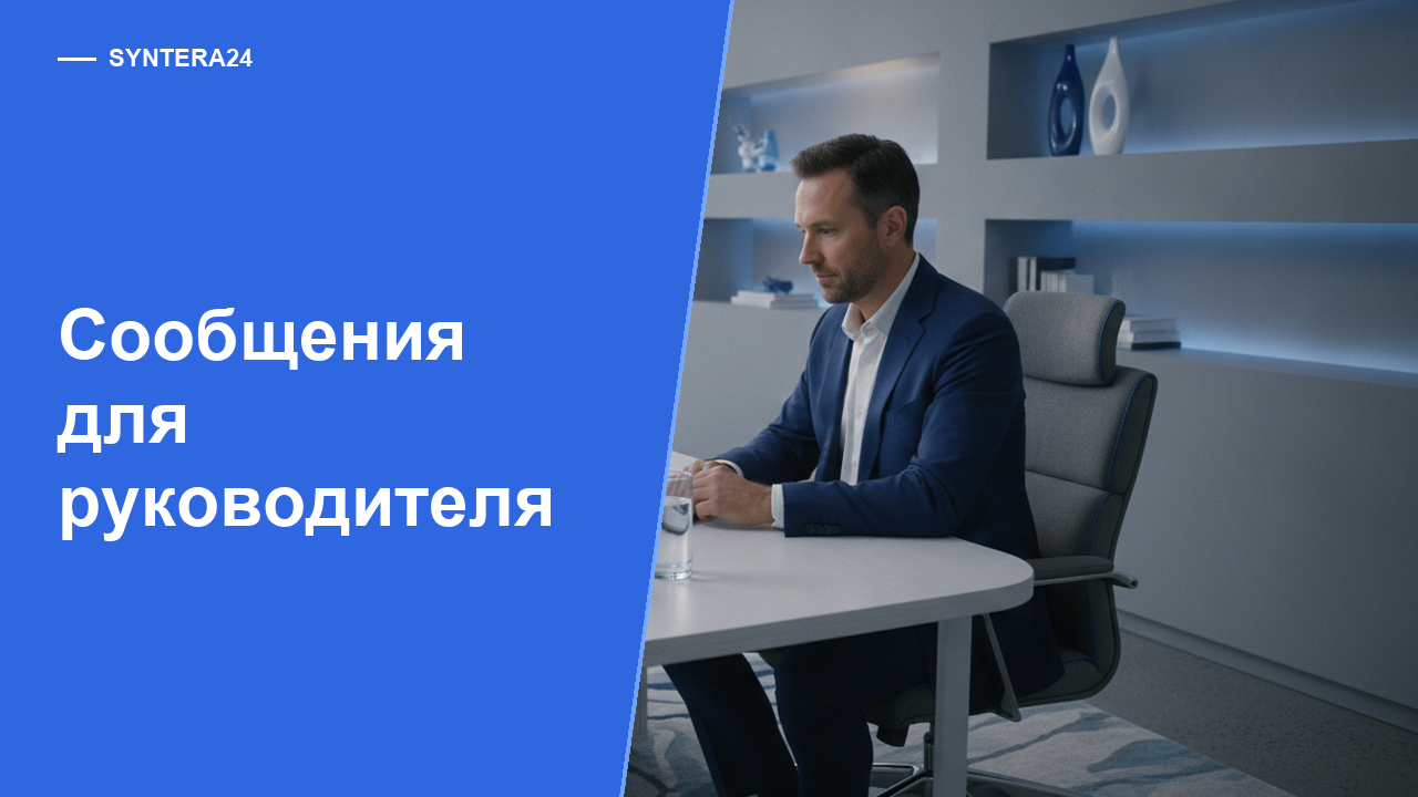 Какие сообщения клиентов должен видеть руководитель каждый день — обложка Syntera24