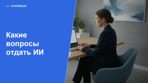 Какие вопросы клиентов можно отдавать ИИ без риска для сервиса — обложка статьи Syntera24